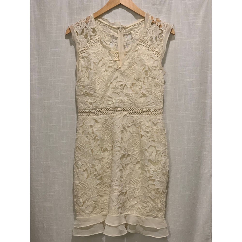 Cooper St White/Cream Flower Dress